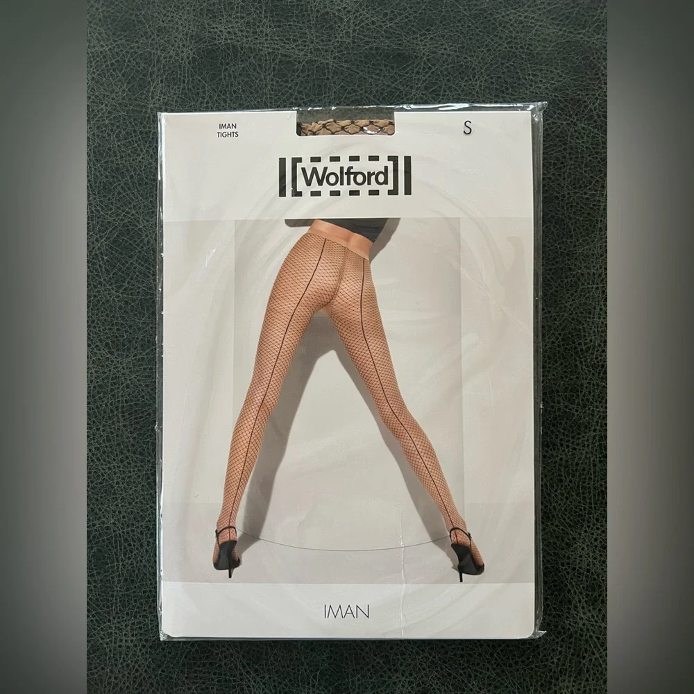 Wolford Iman Tights Sahara/Black Size S